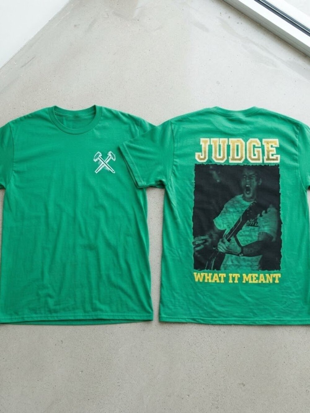 Judge What It Meant Green T-Shirt S-4XL